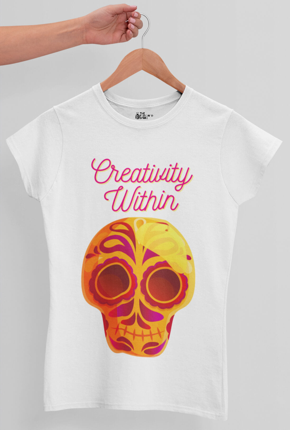 Creativity With In Women's Cotton T-Shirt