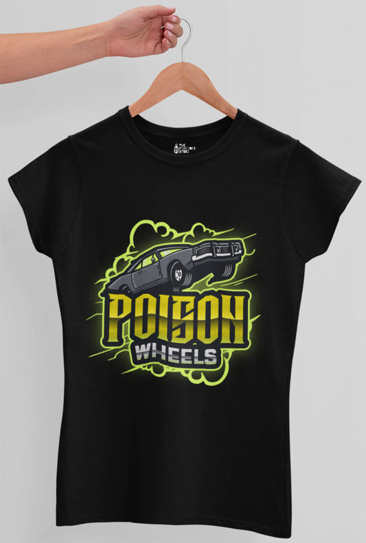 Poison Wheel Women's Cotton T-Shirt