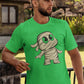 Mummy Cartoon Men's Cotton T-Shirt