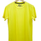 Men's Light Lemon Yellow Active Wear T-Shirt