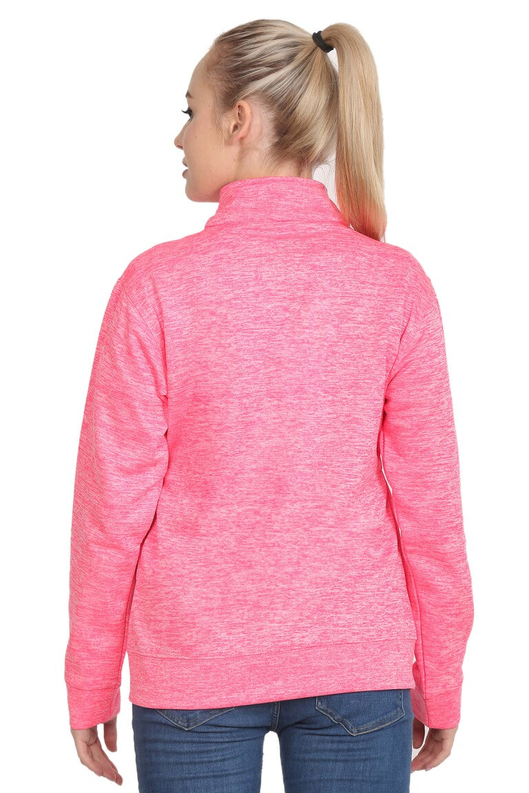 Sports Wear Pink Zipper