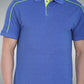 Men's Melange Blue T-Shirt