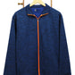 Sports Wear Royal Blue Zipper