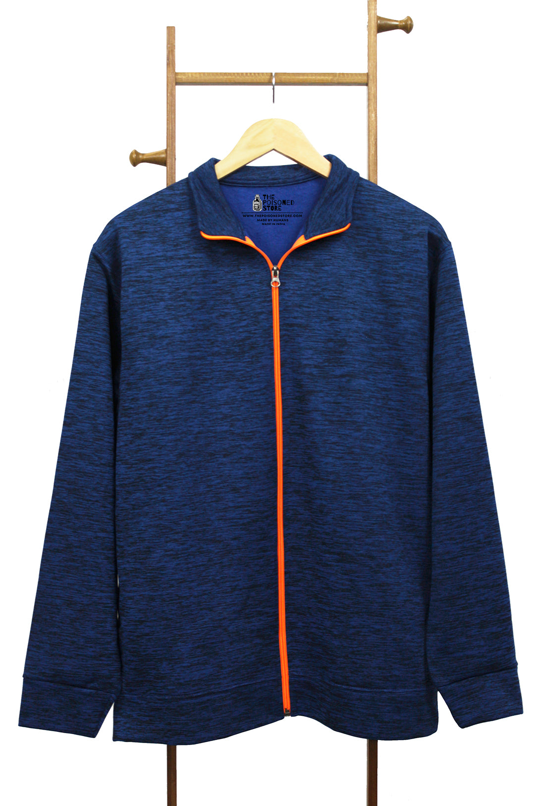 Sports Wear Royal Blue Zipper