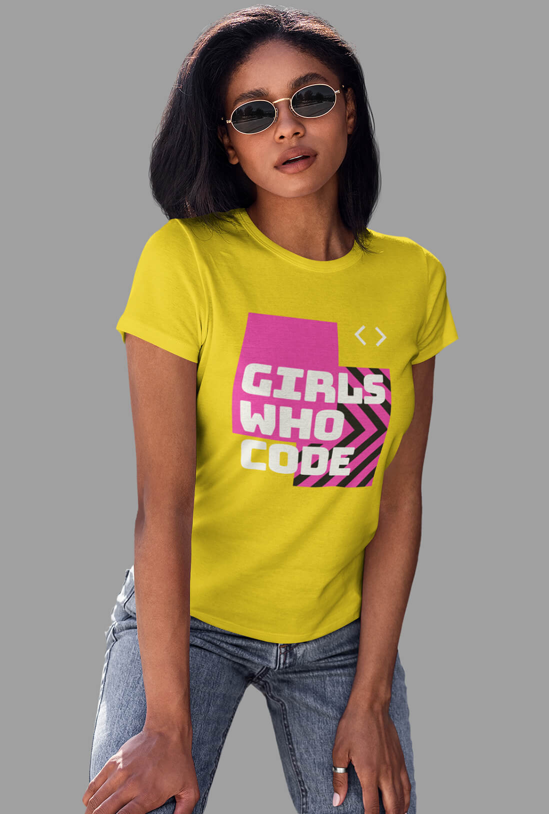 Girls Who Code Women's Cotton T-Shirt