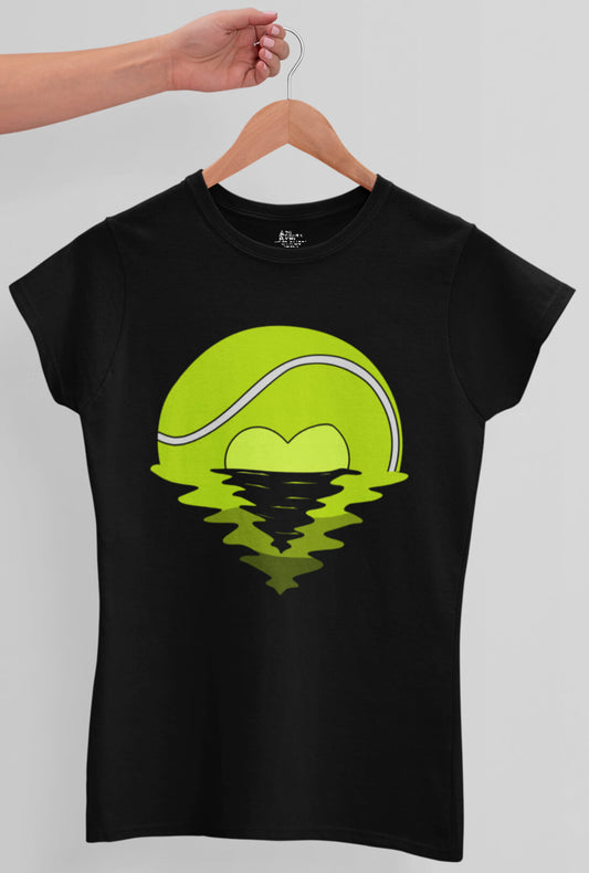 Tennis Ball Women's Cotton T-Shirt