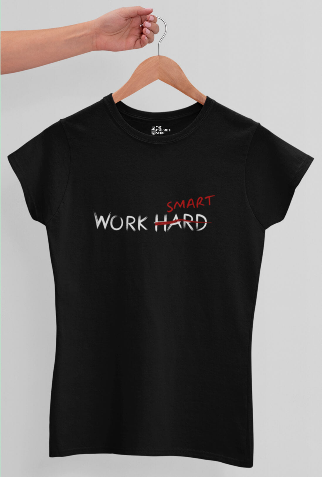 Work Hard Women's Cotton T-Shirt