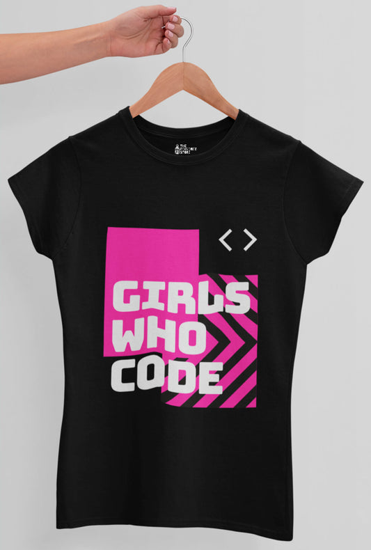 Girls Who Code Women's Cotton T-Shirt