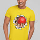 Cricket Ball Men's Cotton T-Shirt