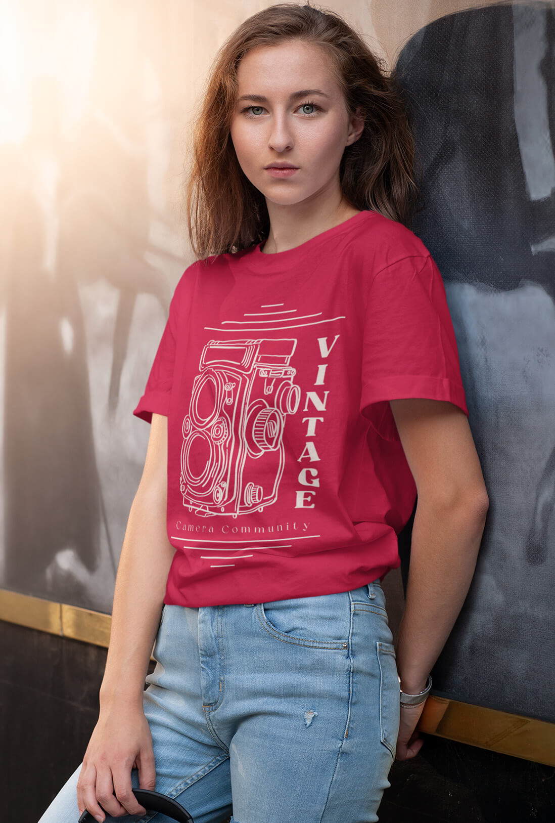 Vintage Women's Oversized T-Shirt