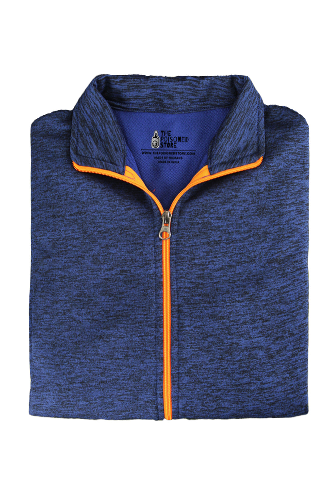 Sports Wear Royal Blue Zipper