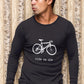 Ride Or Die Men's Full Sleeve Cotton T-Shirt