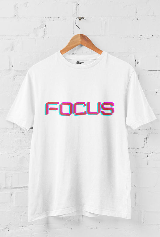 Focus Men's Cotton T-Shirt