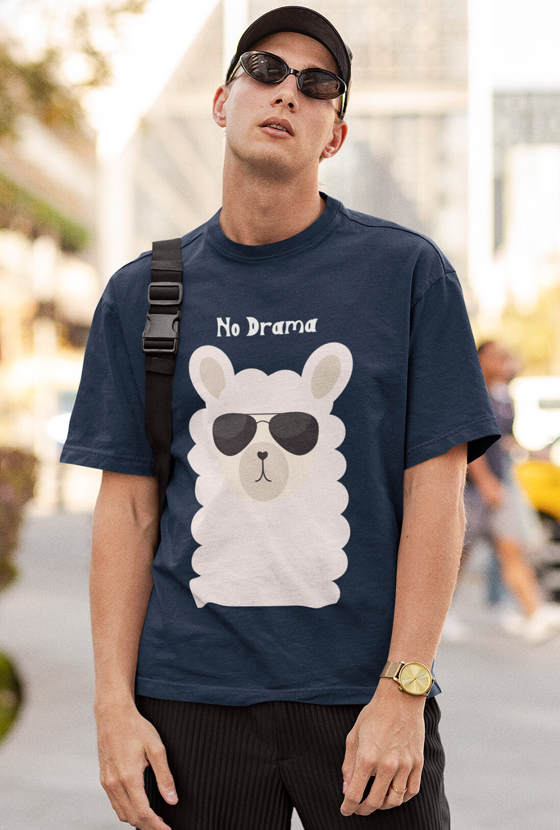 No Drama Men's Oversized T-Shirt