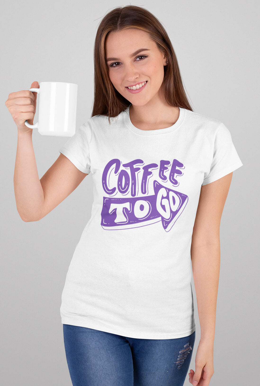 Coffee To Go Women's Cotton T-Shirt