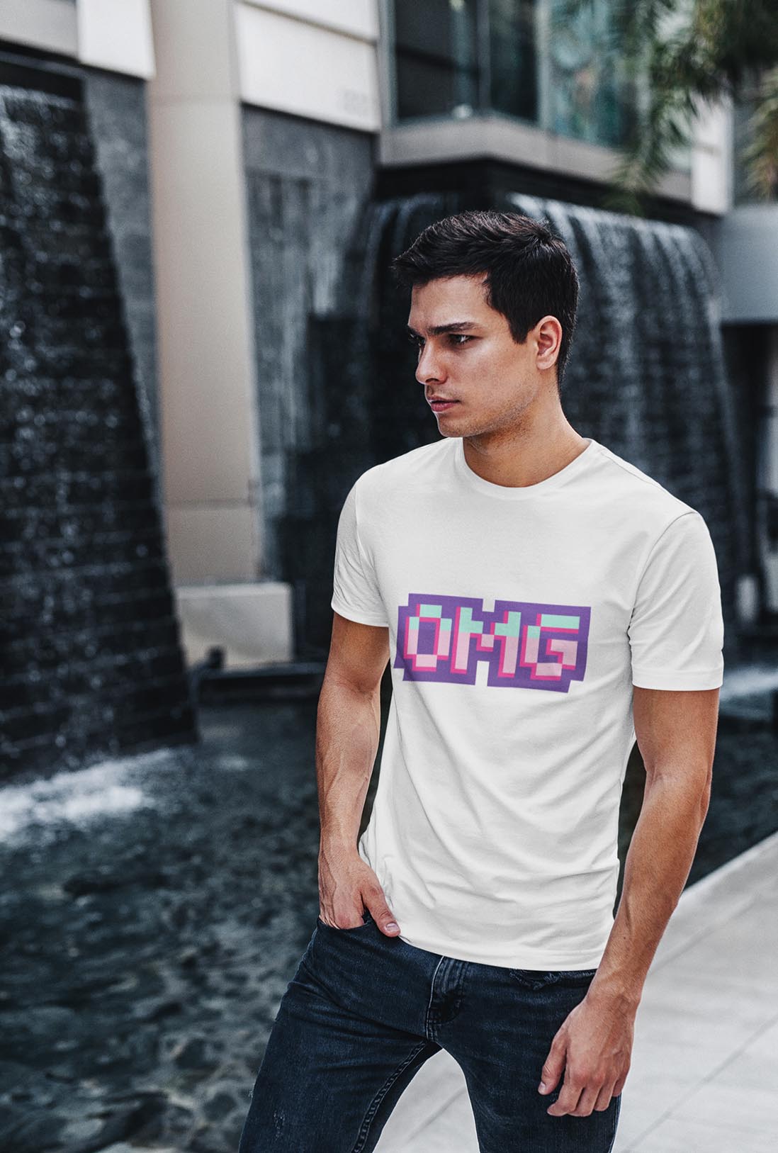 OMG Men's Cotton T-Shirt