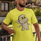 Mummy Cartoon Men's Cotton T-Shirt
