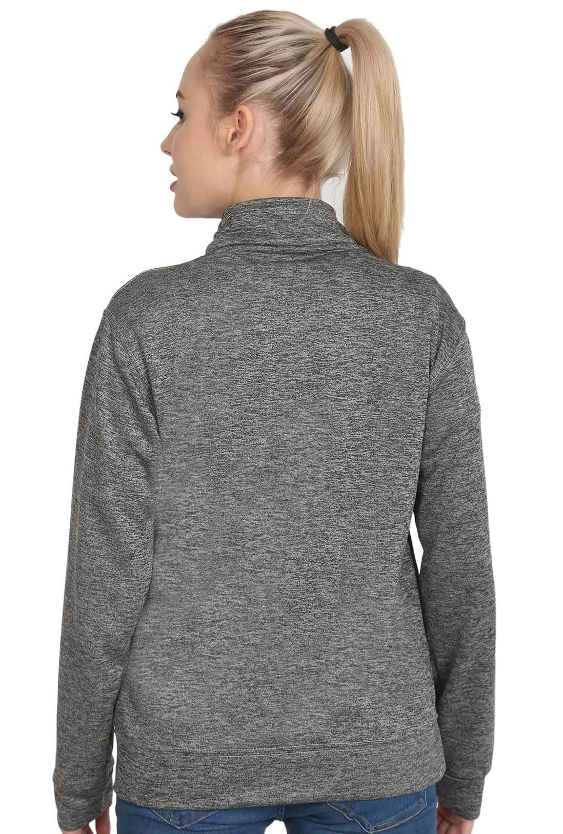 Sports Wear Grey Zipper