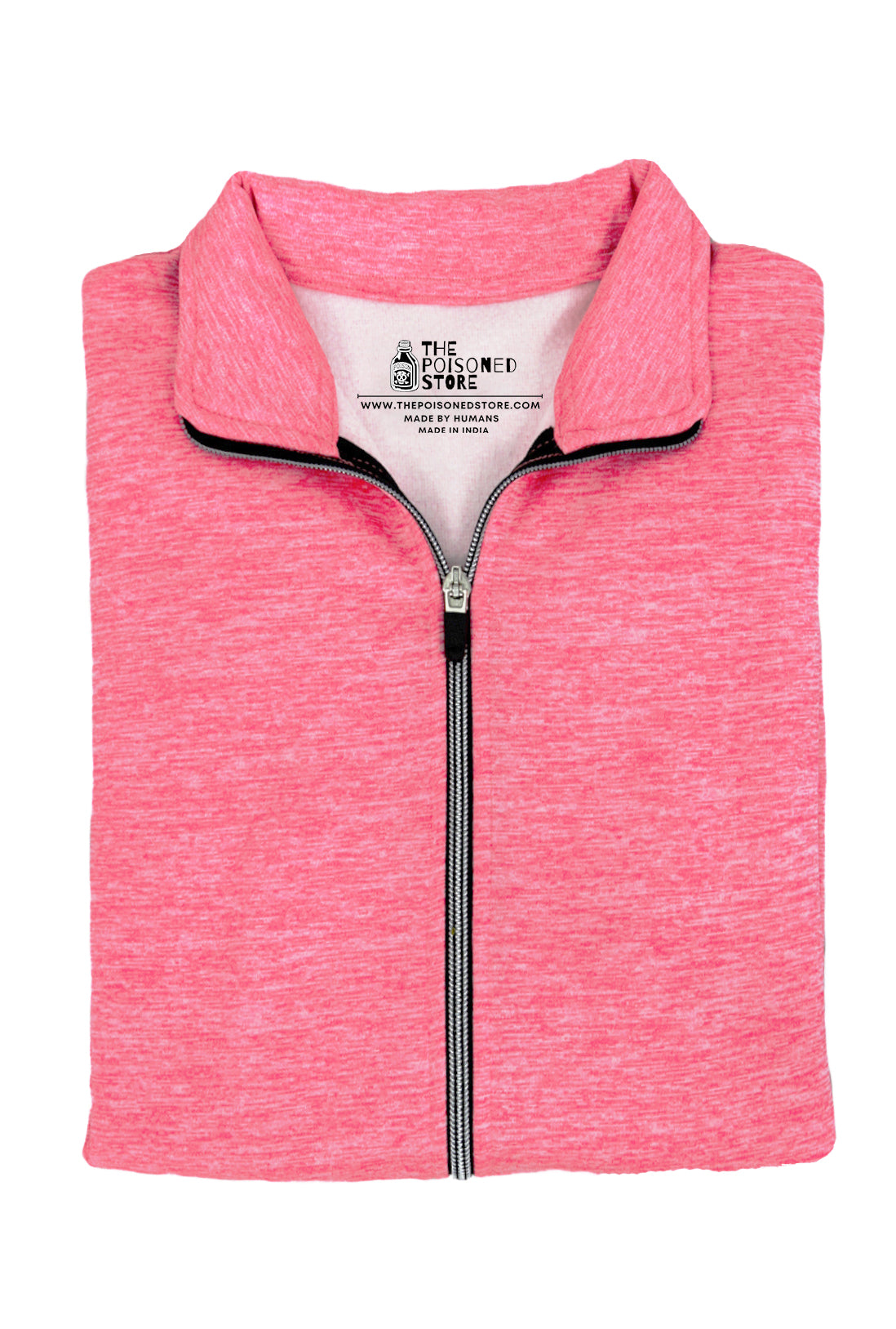 Sports Wear Pink Zipper