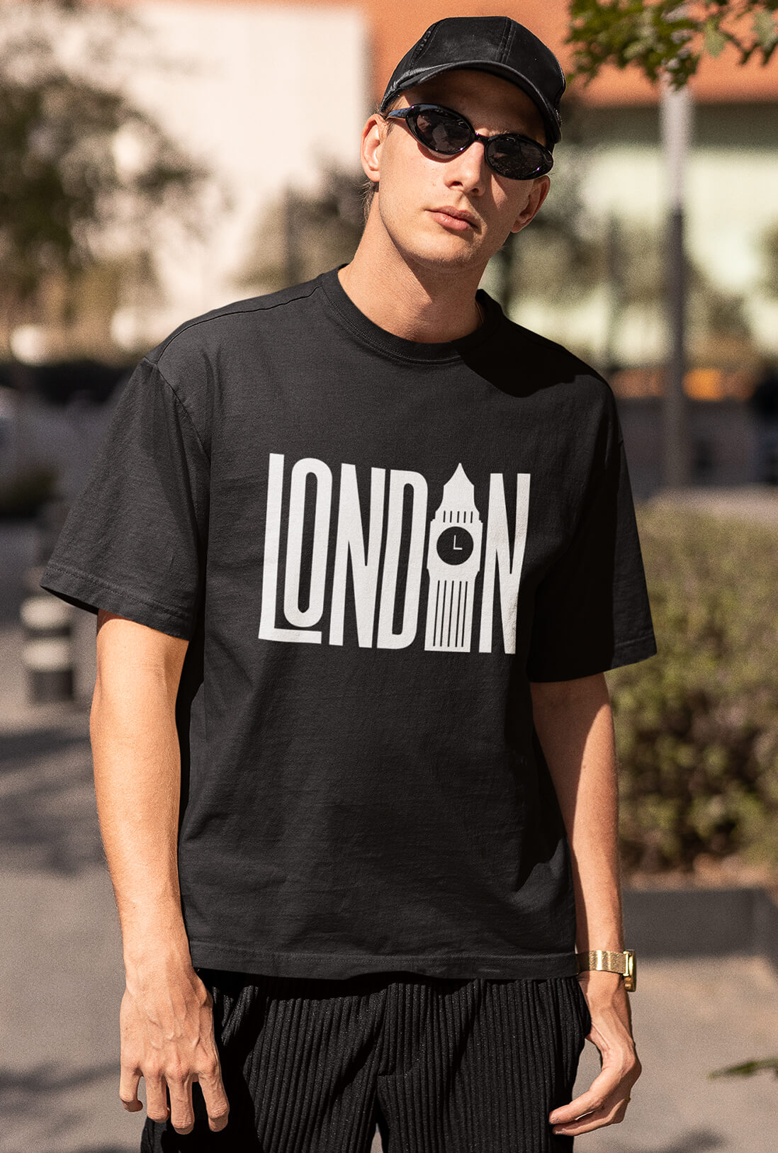 London Men's Oversized T-Shirt