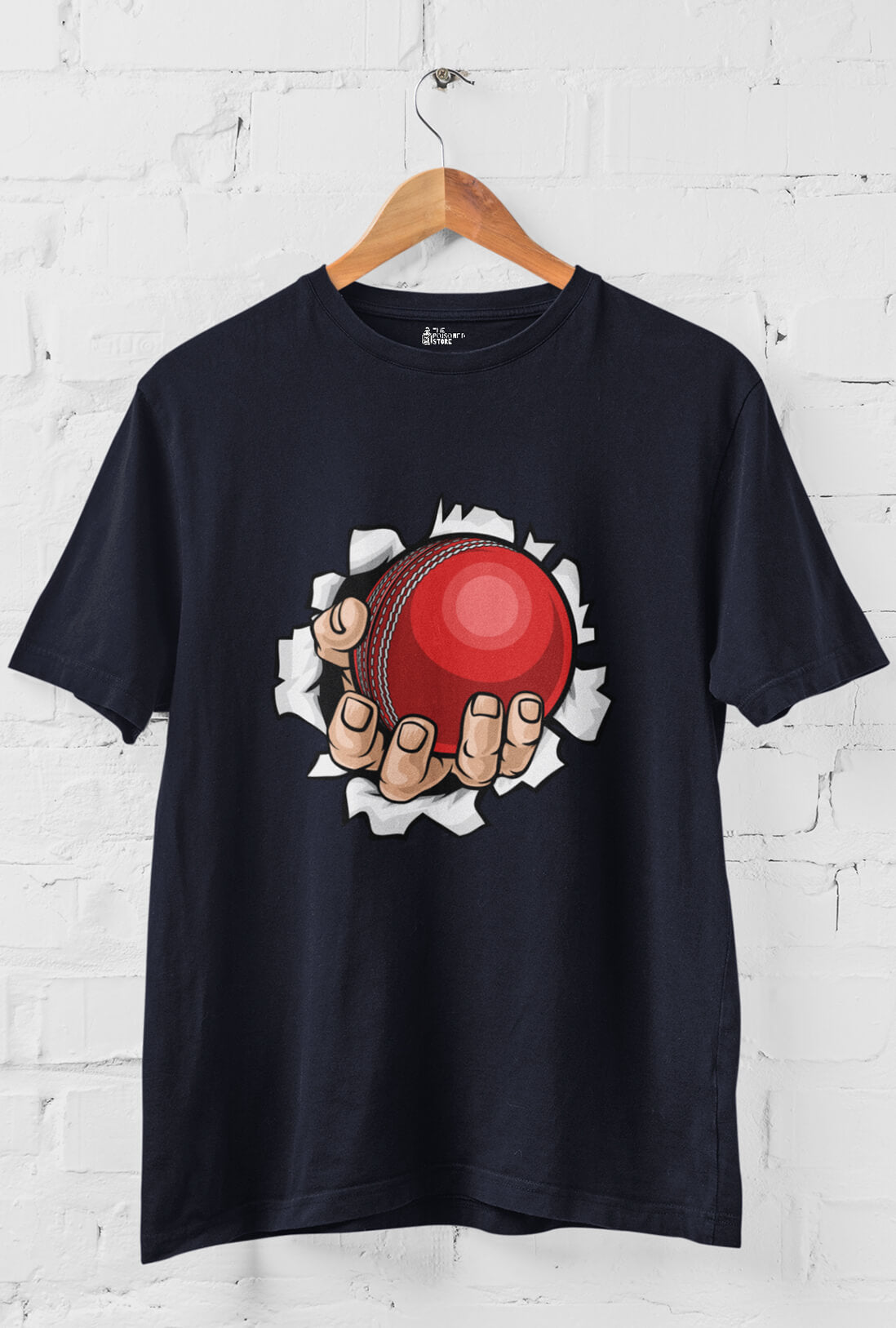 Cricket Ball Men's Cotton T-Shirt