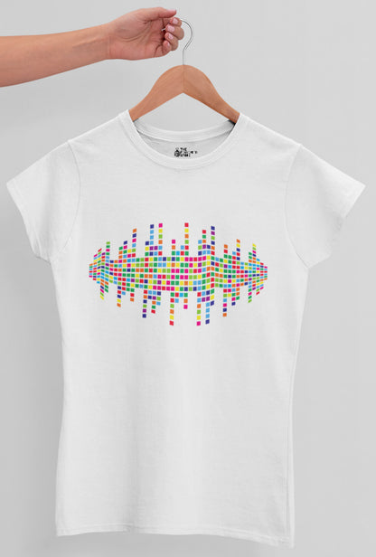 Music Beats Women's Cotton T-Shirt