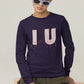 I Love U Men's Full Sleeve Cotton T-Shirt