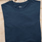 Men's Plain Navy Blue Cotton T-Shirt