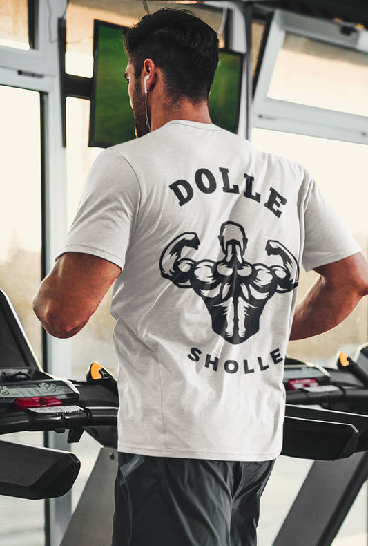 Dolle Sholle Men's Back Print T-Shirt