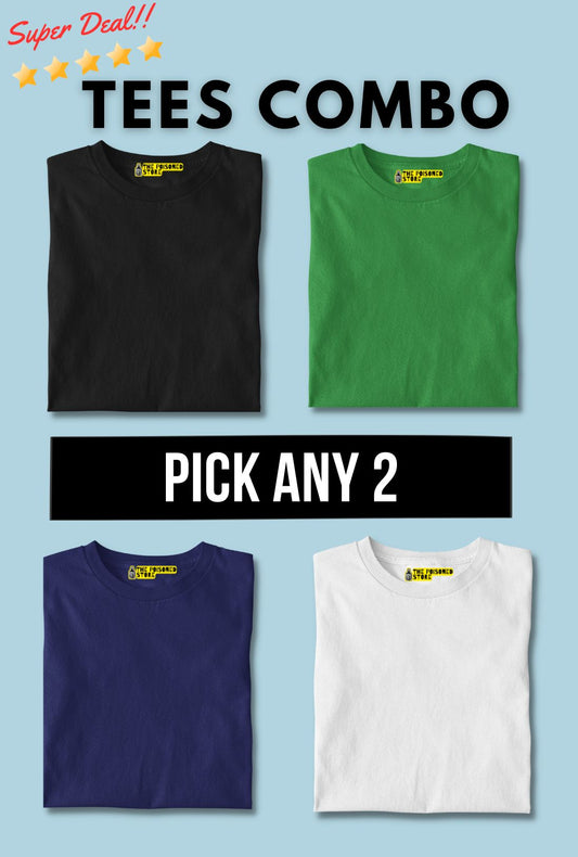 Summer Solid Men's Tees Combo1