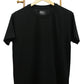 Men's Plain Black Cotton T-Shirt