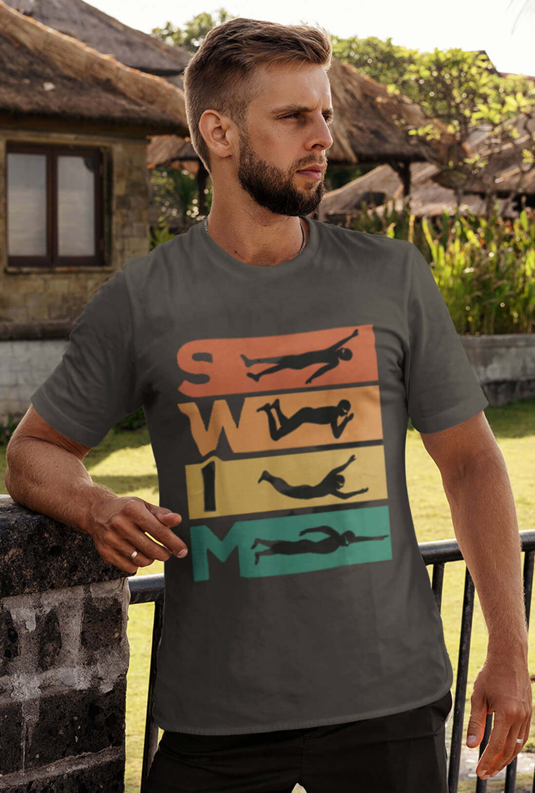 Swimming Design Men's T-Shirt