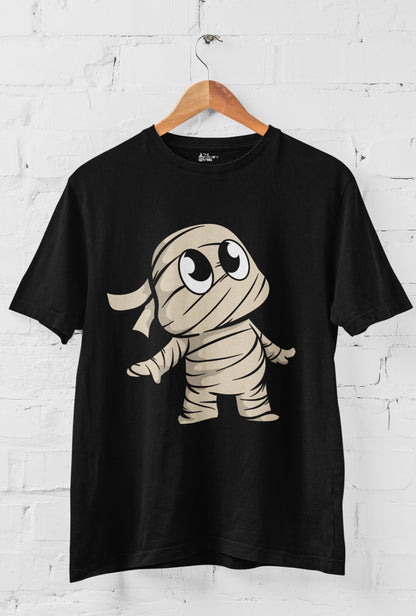 Mummy Cartoon Men's Cotton T-Shirt