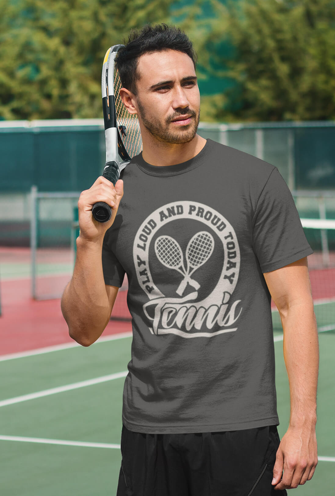 Play Loud Tennis Men's Cotton T-Shirt