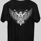 Flying Motorcycle Men's Back Print T-Shirt