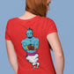 Jinni Women's Back Printed Cotton T-Shirt