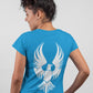 Flying Eagle Women's Back Printed Cotton T-Shirt