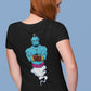 Jinni Women's Back Printed Cotton T-Shirt