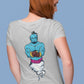 Jinni Women's Back Printed Cotton T-Shirt