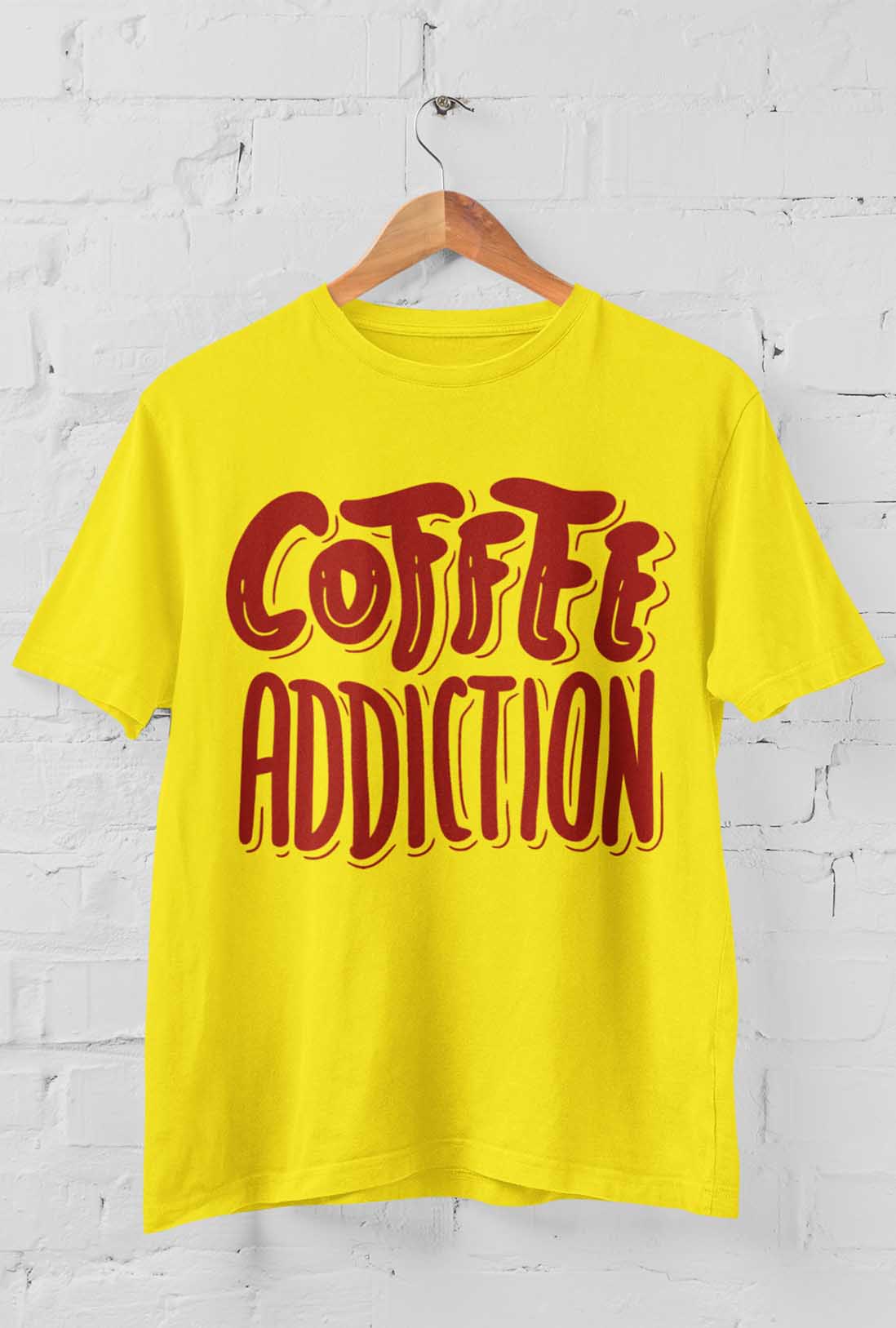 Coffee Addiction Men's Cotton T-Shirt