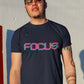 Focus Men's Cotton T-Shirt