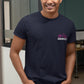Motorbike Roads Pocket Side Men's Cotton T-Shirt