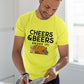 Cheers & Beers Enjoy It Men's Cotton T-Shirt