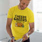 Cheers & Beers Enjoy It Men's Cotton T-Shirt