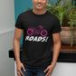 Motorbike Roads Men's Cotton T-Shirt