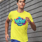 Wow Men's Cotton T-Shirt