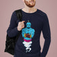 Jinni Men's Full Sleeve Cotton T-Shirt