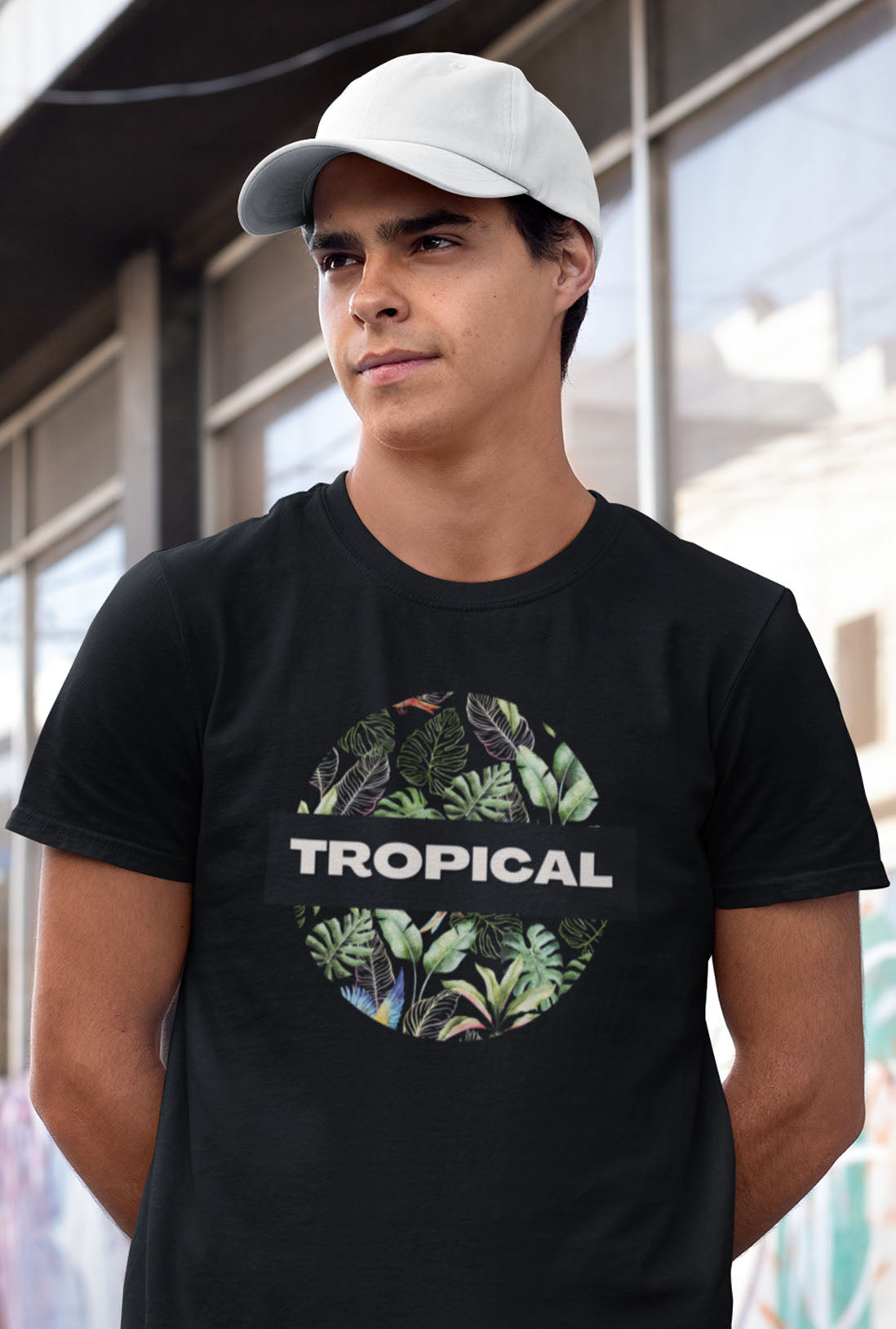 Tropical Nature Men's Cotton T-Shirt