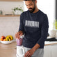 Bar Code Men's Full Sleeve Cotton T-Shirt