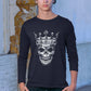 Skull Wear Crown Men's Full Sleeve Cotton T-Shirt